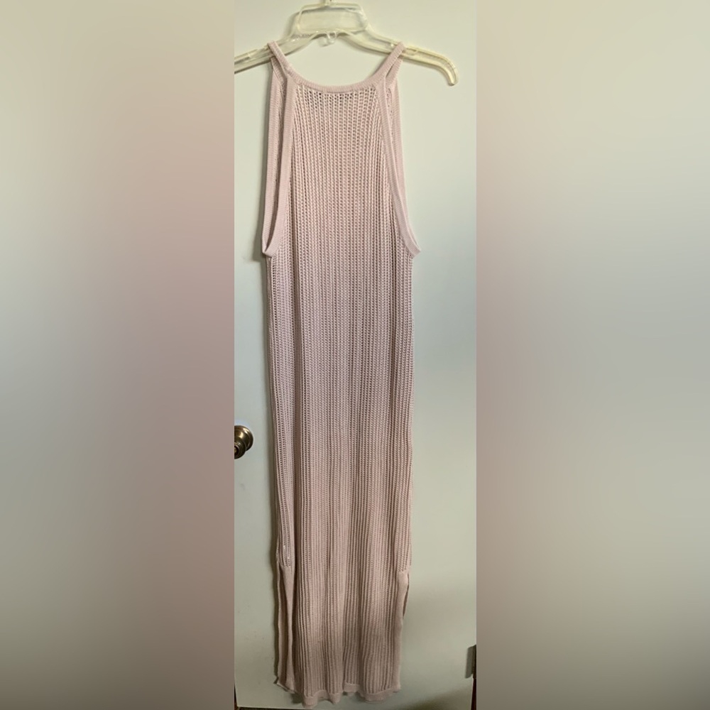 Tahari Beige Swim Coverup